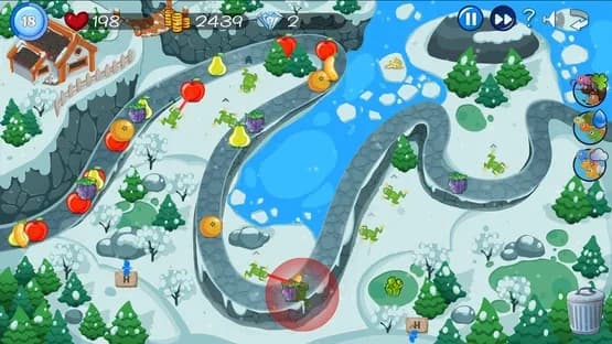 Fruit Tower Defense — Screenshoty