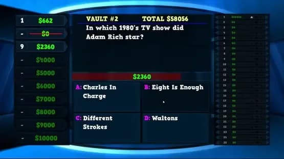 Trivia Vault: 1980's Trivia — Screenshoty