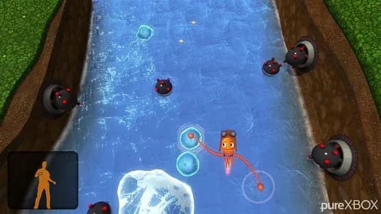 Squid Hero for Kinect — Screenshoty