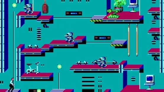 Impossible Mission II — Screenshoty