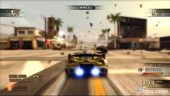Burnout Revenge — Screenshoty