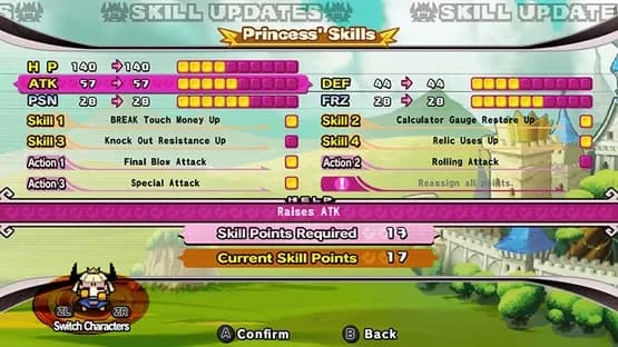 Penny-Punching Princess — Screenshoty