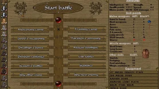 Battles of Norghan — Screenshoty