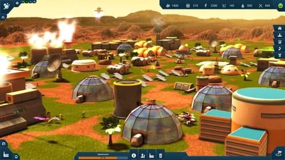 Earth Space Colonies — Screenshoty