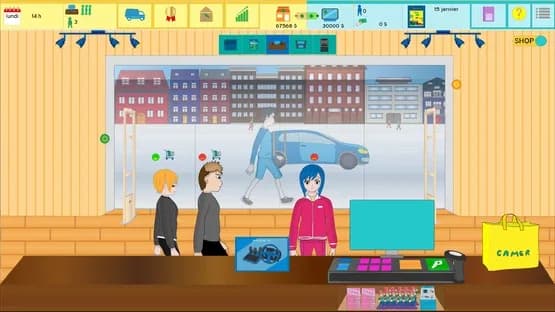 Shop Manager : Video Game Tycoon — Screenshoty