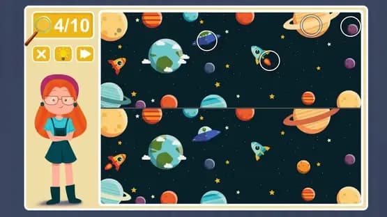 Viki Spotter: Space Mission — Screenshoty