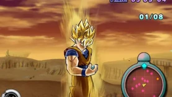 Dragon Ball Z: Infinite World — Screenshoty