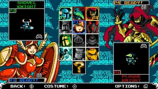 Shovel Knight Showdown — Screenshoty