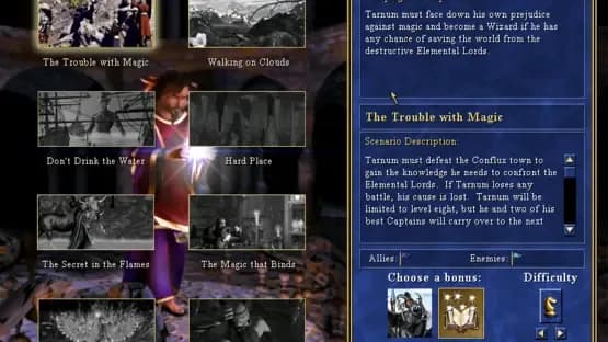 Heroes Chronicles: Masters of the Elements — Screenshoty