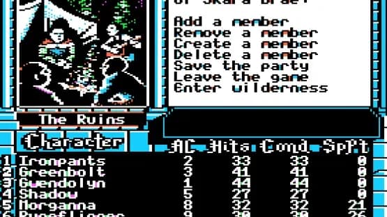 The Bard's Tale III: Thief of Fate — Screenshoty