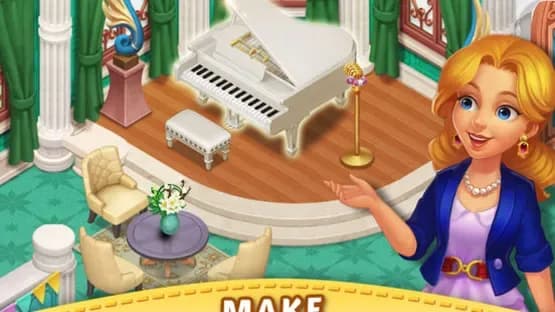 Match-3: Matchington Mansion — Screenshoty