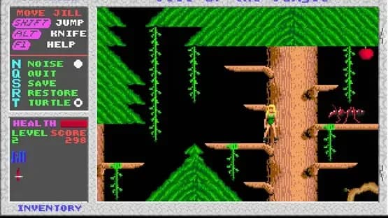 Jill of the Jungle — Screenshoty