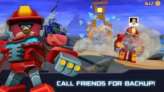 Angry Birds Transformers — Screenshoty