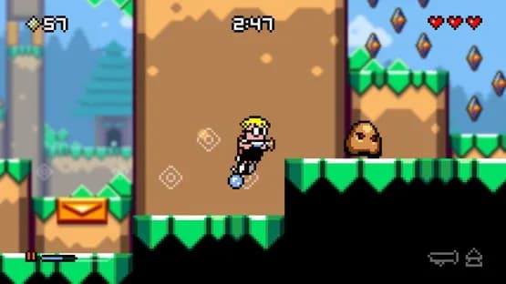 Mutant Mudds Deluxe — Screenshoty