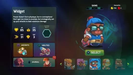 Next Up Hero — Screenshoty