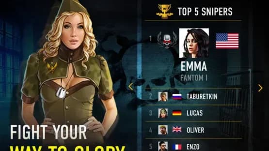 Sniper Arena: Online PvP Game — Screenshoty