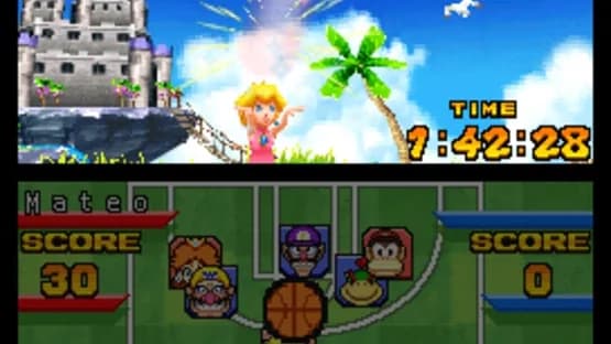 Mario Hoops 3-on-3 — Screenshoty