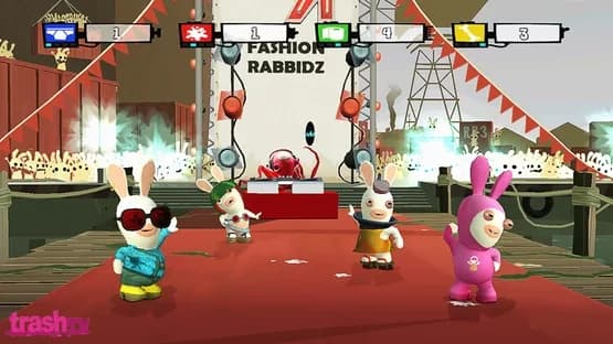 Rayman Raving Rabbids: TV Party — Screenshoty
