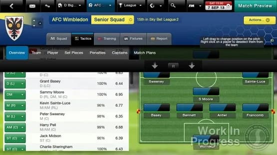 Football Manager Classic 2014 — Screenshoty