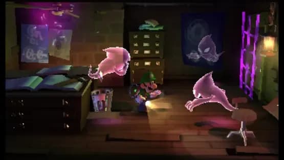 Luigi's Mansion: Dark Moon — Screenshoty