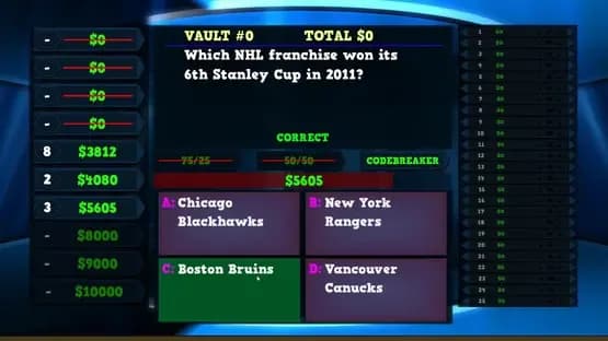 Trivia Vault: Hockey Trivia — Screenshots