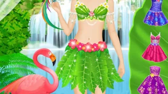 Tropical Princess - Makeup and Dressup Salon Game — Screenshoty