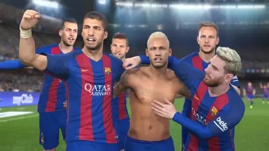 Pro Evolution Soccer 2017: Trial Edition — Screenshoty
