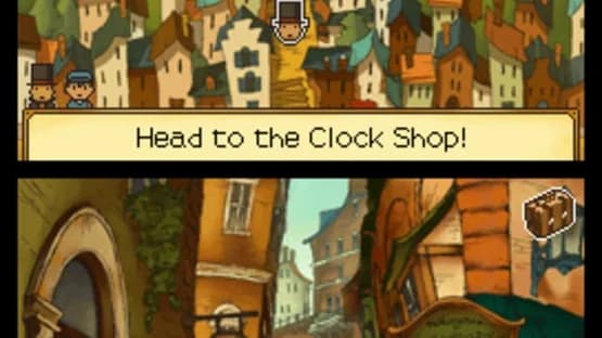 Professor Layton and the Unwound Future — Screenshots