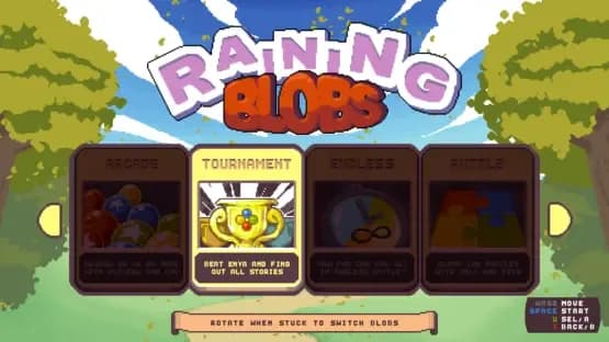 Raining Blobs — Screenshoty