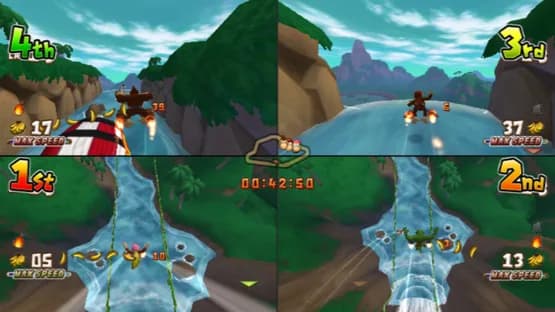 Donkey Kong Barrel Blast — Screenshoty