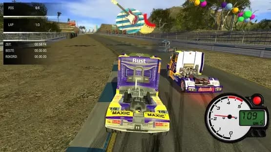 World Truck Racing — Screenshoty