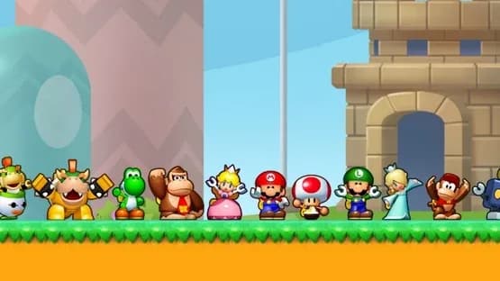 Mini Mario & Friends: Amiibo Challenge — Screenshoty