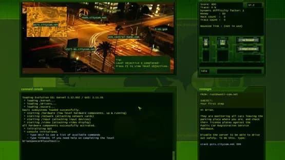 Hacker Evolution: Untold — Screenshots