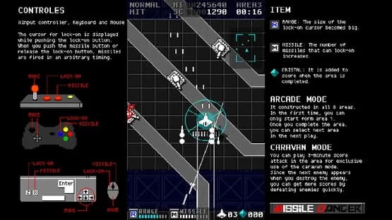 MissileDancer — Screenshots