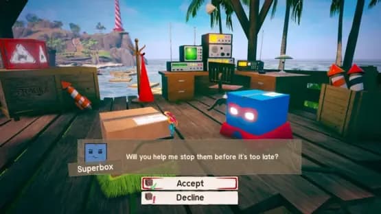 Unbox: Newbie's Adventure — Screenshots