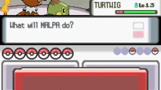 Pokémon Pearl Version — Screenshoty