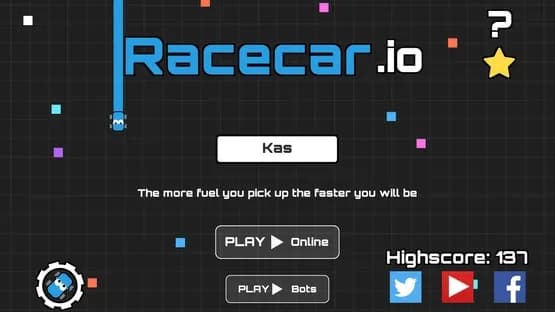 Racecar.io — Screenshots