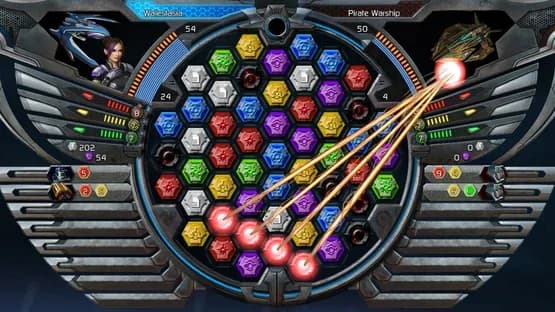 Puzzle Quest: Galactrix — Screenshoty