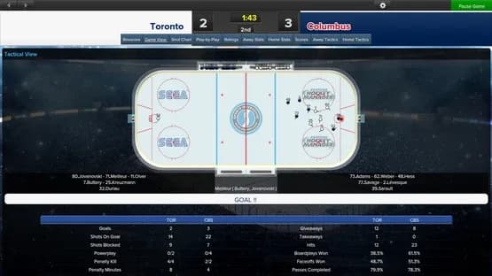Eastside Hockey Manager — Screenshoty
