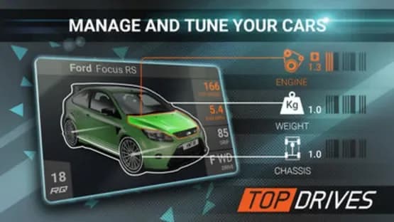 Top Drives — Screenshoty