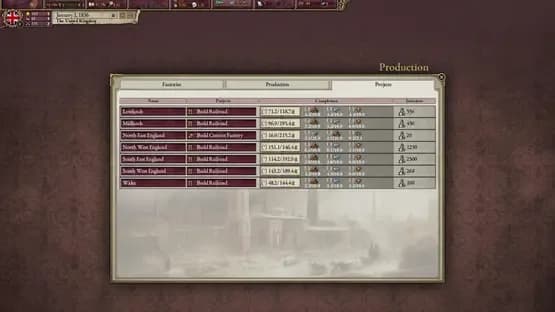 Victoria II — Screenshoty