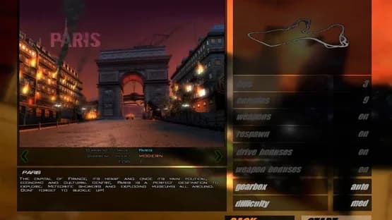 Death Track: Resurrection — Screenshoty