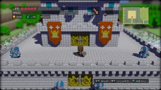3D Dot Game Heroes — Screenshoty