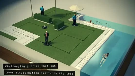 Hitman Go — Screenshoty