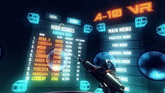A-10 VR — Screenshoty