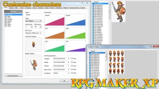 RPG Maker XP — Screenshoty