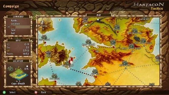 Hartacon Tactics — Screenshoty