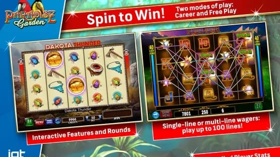 IGT Slots Paradise Garden — Screenshots