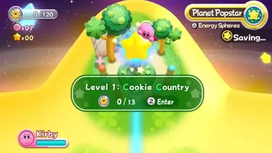 Kirby's Return to Dream Land — Screenshoty