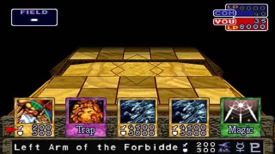 Yu-Gi-Oh! Forbidden Memories — Screenshoty